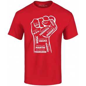Inspiring Black Leaders Fist T-Shirt