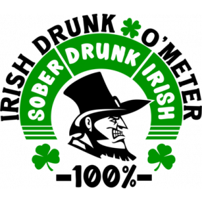 Irish Drunk Ometer T-Shirt