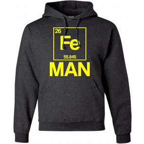 Iron Periodic Table Man T-Shirt