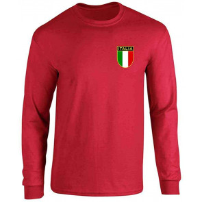 Italy Soccer Retro National Team Full T-Shirt