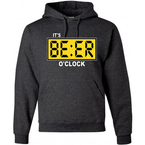 It's Beer O'Clock Watch Face Drinking Humor T-Shirt