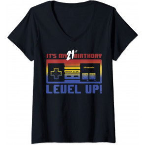 It's My 21st Birthday Level Up! SNES Controller T-Shirt