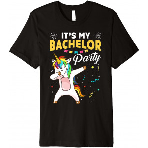 It's My Bachelor Party Unicorn T-Shirt