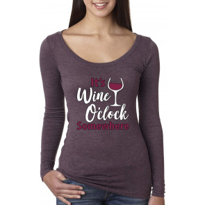 It's Wine O'Clock Somewhere T-Shirt