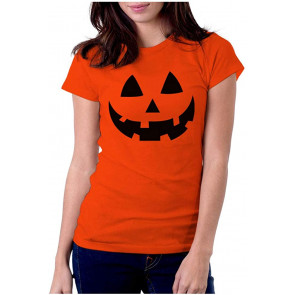 Jack O' Lantern Face Halloween Pumpkin T-Shirt