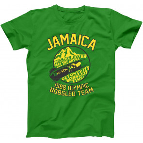 Jamaica 1988 Bobsled Team Retro Sports Mens  T-Shirt