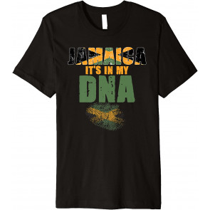 Jamaica It's In My DNA Patriotic Jamaican Citizen T-Shirt