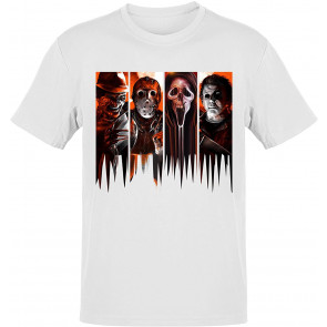 Jason Michael Freddy Ghost Face Horror Characters Halloween 2021, Michael Myers Jason Horror, Creepy Halloween For Women T-Shirt