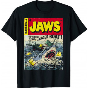 Jaws Pulp Attack Comic Cover T-Shirt
