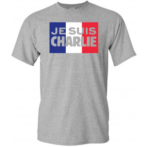 Je Suis Charlie Support France Flag DT T-Shirt
