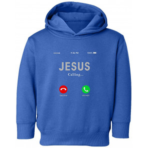 Jesus Is Calling Christian Pray Little Kids Girls Boys Toddler T-Shirt