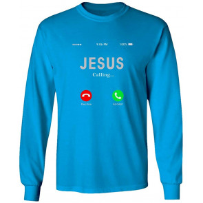 Jesus Is Calling Christian Pray Men's T-Shirt