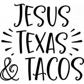 Jesus Texas Tacos T-Shirt