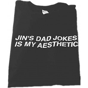 Jin's Dad Jokes Is My Aesthetic Korean Tops T-Shirt