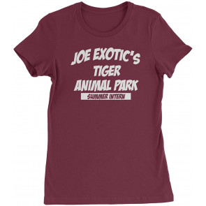 Joe Exotic's Tiger Animal Park Intern Womens T-Shirt