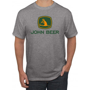 John Beer Logo Parody Drinking T-Shirt