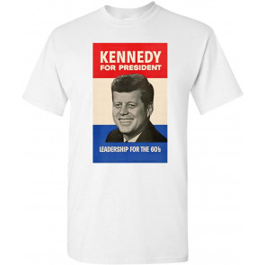 John F. Kennedy 1960 Campaign Poster DT T-Shirt