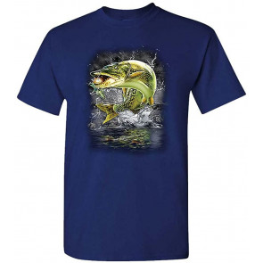 Jumping Muskie - T-Shirt