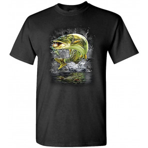 Jumping Muskie - T-Shirt