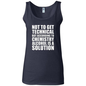Junior Alcohol Is A Solution T-Shirt