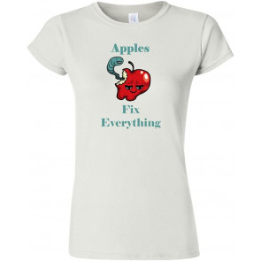 Junior Apples Fix Everything DT Novelty T-Shirt