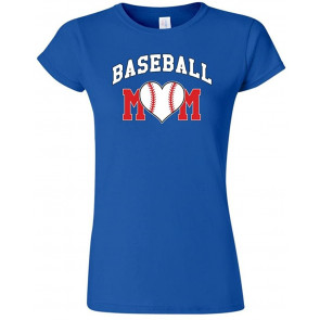 Junior Baseball Mom Sports Novelty DT T-Shirt