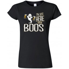 Junior I'm Just Here For The Boos T-Shirt