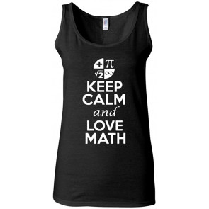 Junior Keep Calm And Love Math T-Shirt