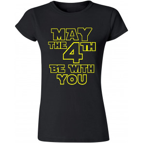 Junior May The 4th Be With You T-Shirt