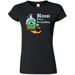 Junior Rum Fixes Everything DT Novelty T-Shirt
