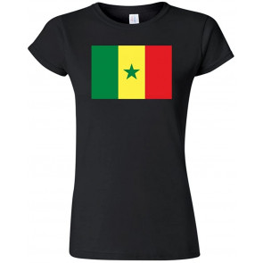 Junior Senegal Country Flag DT Novelty T-Shirt