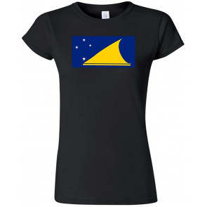 Junior Tokelau Country Flag DT Novelty T-Shirt