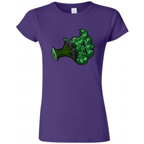 Junior Too Cute To Eat Broccoli DT Novelty T-Shirt