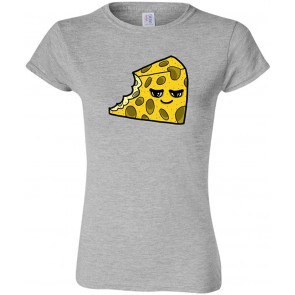 Junior Too Cute To Eat Cheese DT Novelty T-Shirt