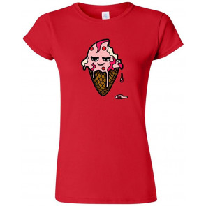 Junior Too Cute To Eat Ice Cream Cone DT Novelty T-Shirt