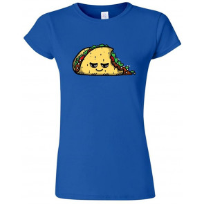 Junior Too Cute To Eat Taco DT Novelty T-Shirt