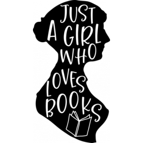 Just A Girl Who Loves Books 2 T-Shirt