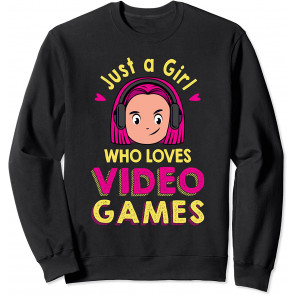 Just A Girl Who Loves Video Games - T-Shirt