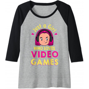 Just A Girl Who Loves Video Games - T-Shirt