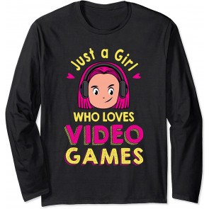 Just A Girl Who Loves Video Games - T-Shirt