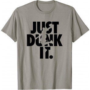 Just Dunk It Basketball Silhouette T-Shirt