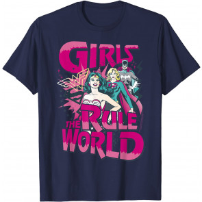 Justice League Girls Rule The World T-Shirt
