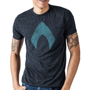 Justice League Movie Aquaman Logo T-Shirt