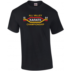 All Valley Karate Tournament - 80's Retro T-Shirt