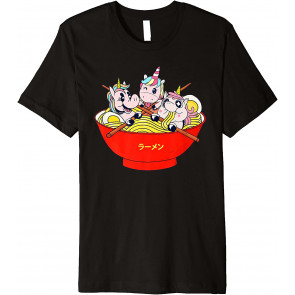 Kawaii Japanese Anime Unicorn Girls T-Shirt