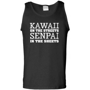 Kawaii On Streets Senpai In Sheets - T-Shirt