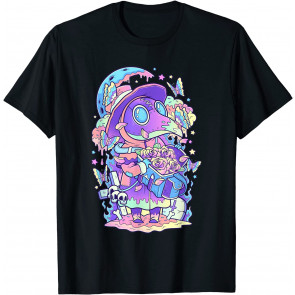 Kawaii Pastel Goth Cute And Creepy Plague Doctor T-Shirt