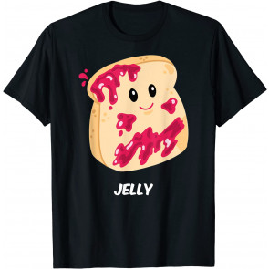 Kawaii PB&J Jelly Halloween Couple Costume Set Peanut Butter T-Shirt