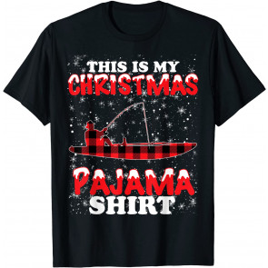 Kayaking This Is My Christmas Pajama T-Shirt