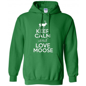Keep Calm And Love Elk Sweat T-Shirt